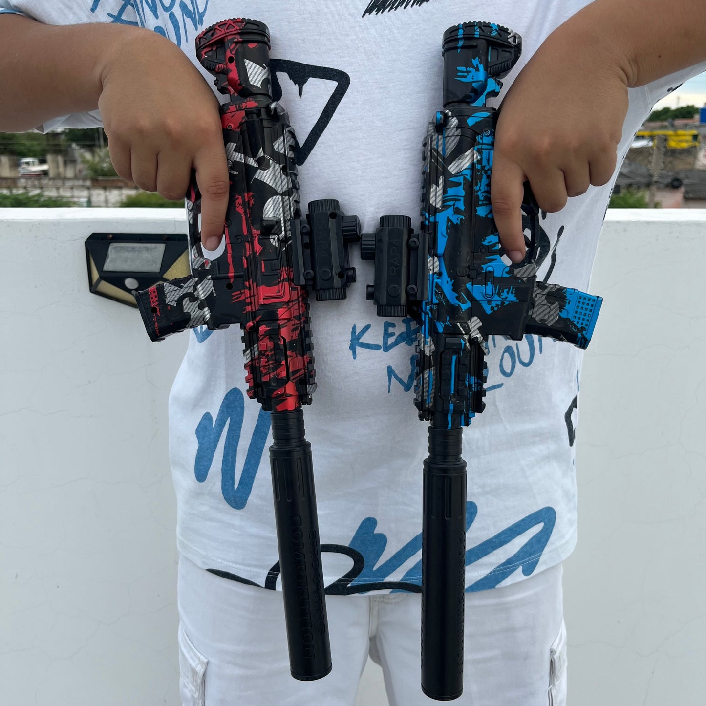 Combo HK416 2x1 hidrogel hiperrealistas