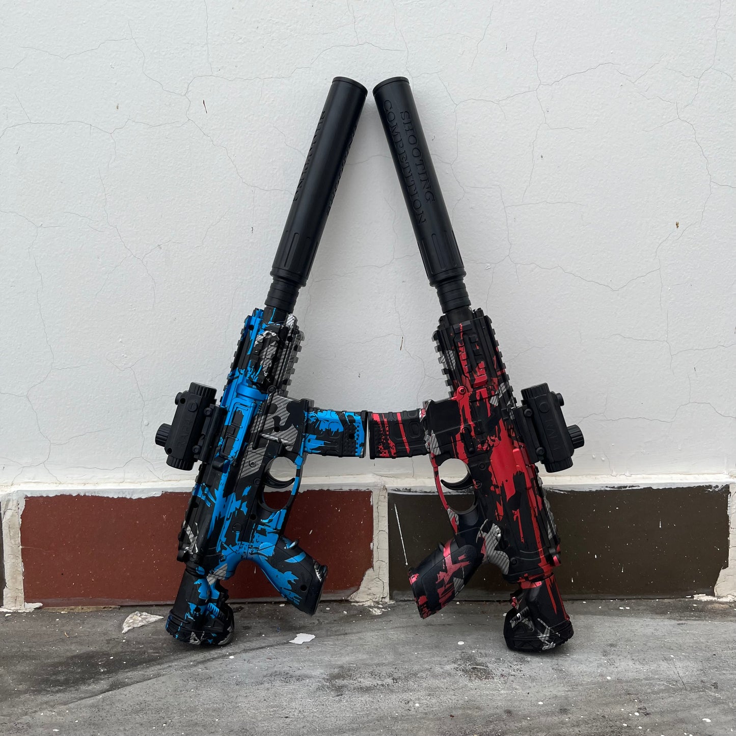 Combo HK416 2x1 hidrogel hiperrealistas